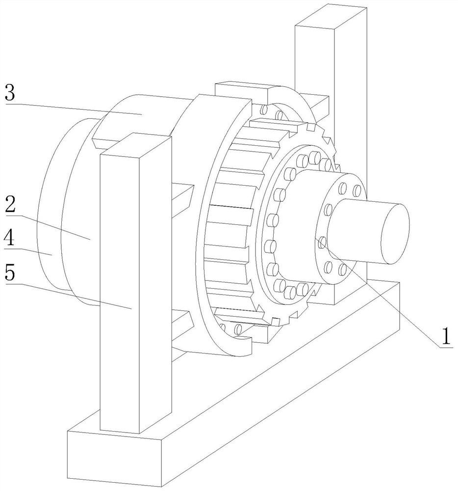 High-rotating-speed and high-power hydraulic coupler speed regulating device capable of sucking back hydraulic oil