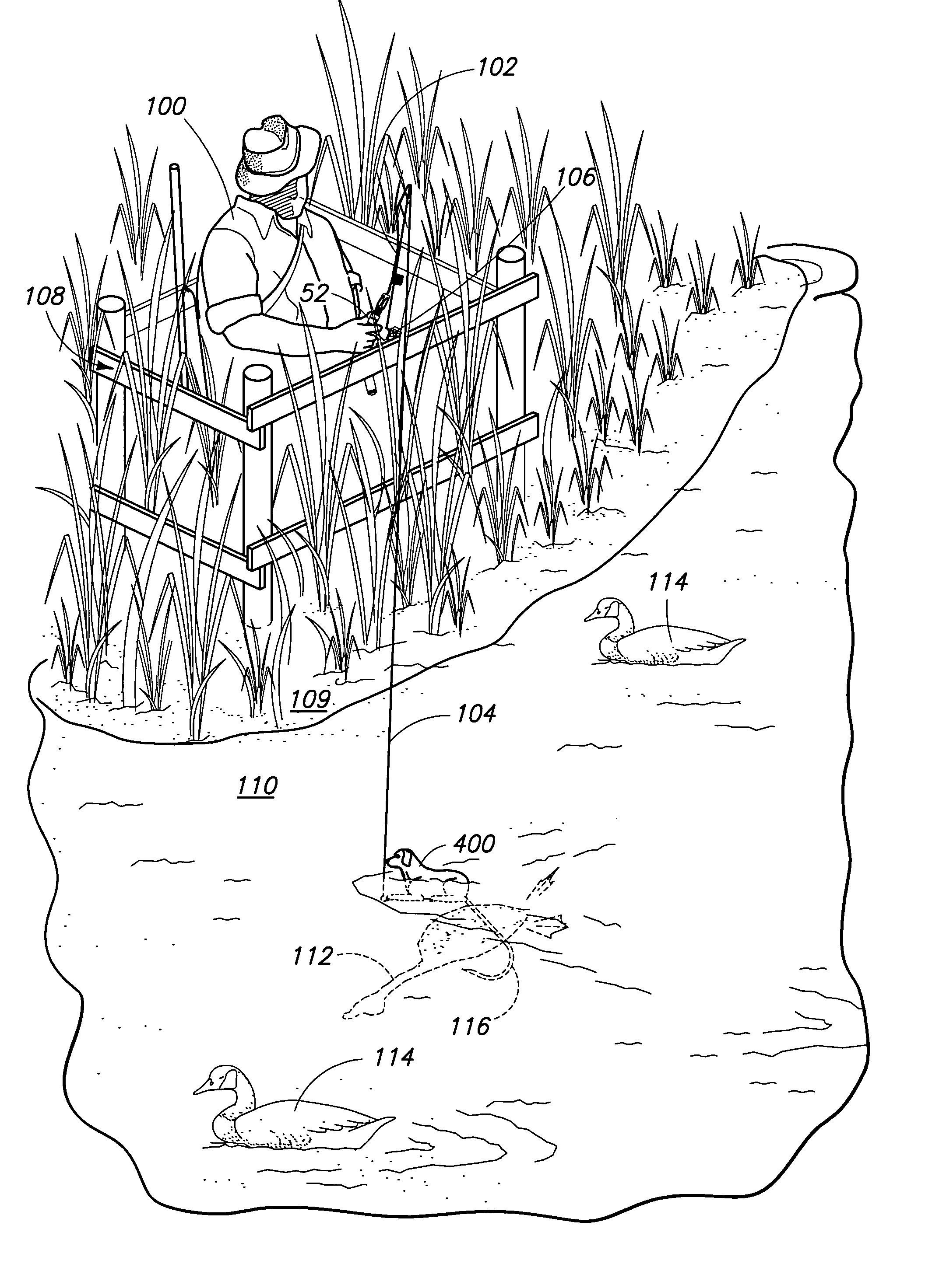 Navigable waterfowl retrieving apparatus, retrieving apparatus for waterborne objects, and method for retrieving waterfowl carcasses from a body of water