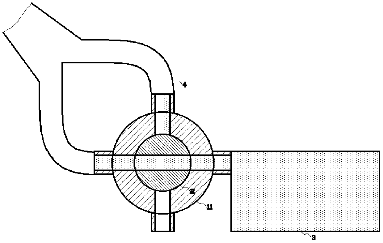 Temperature-controlled automatic energy-saving water mixing valve