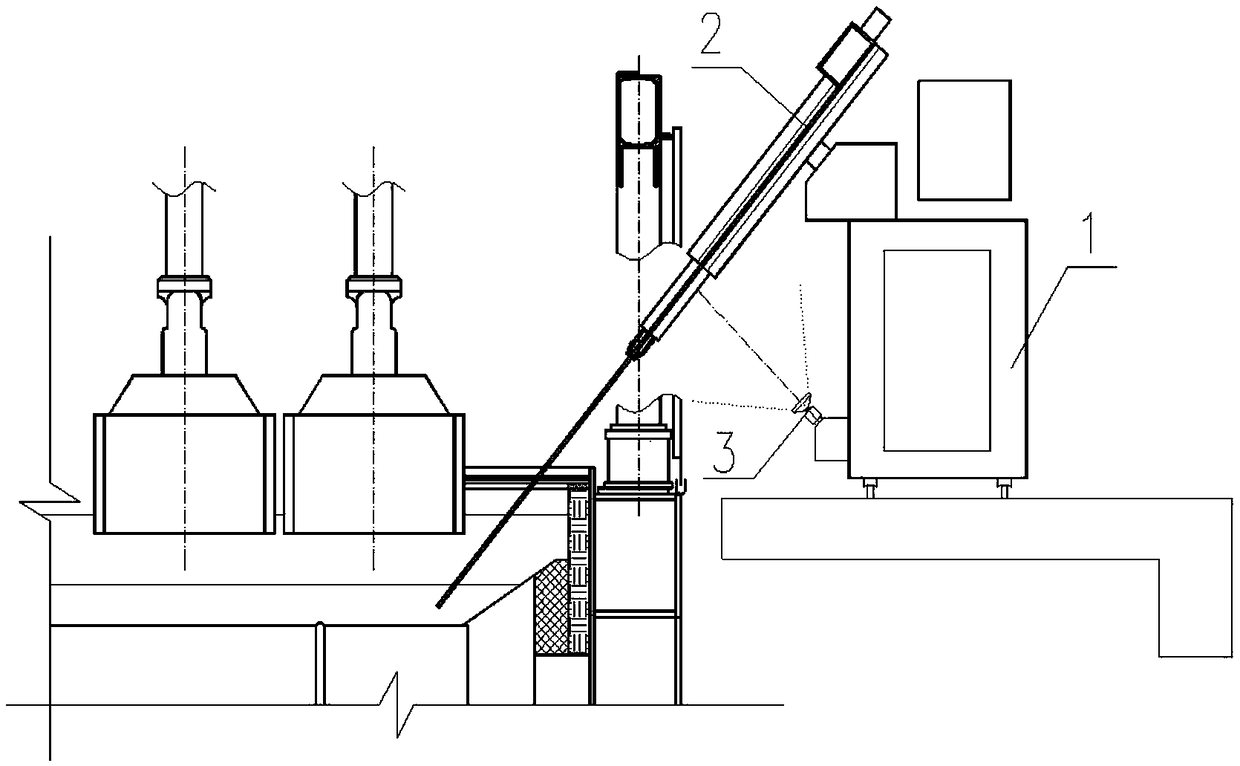 Molten aluminum and electrolyte level measurement system in production of electrolytic aluminum based on machine vision