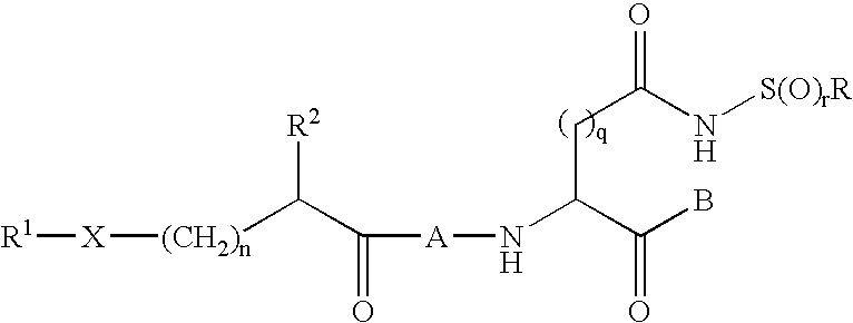 Inhibitors of the ICE/ced-3 family of cysteine proteases