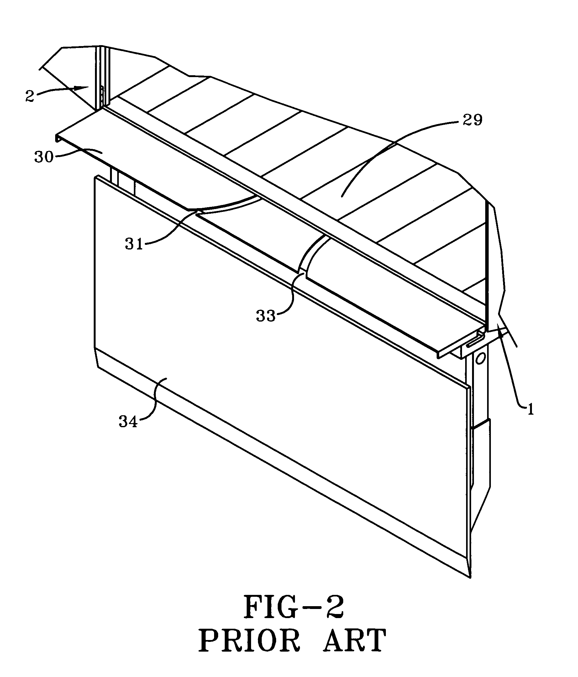 Flip door for liftgate when used with pivotable doors of a trailer