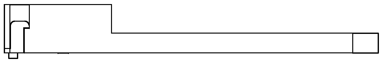 Contact type power supply structure of optical filter switcher