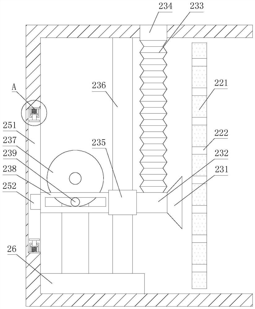 Heat dissipation structure for motor