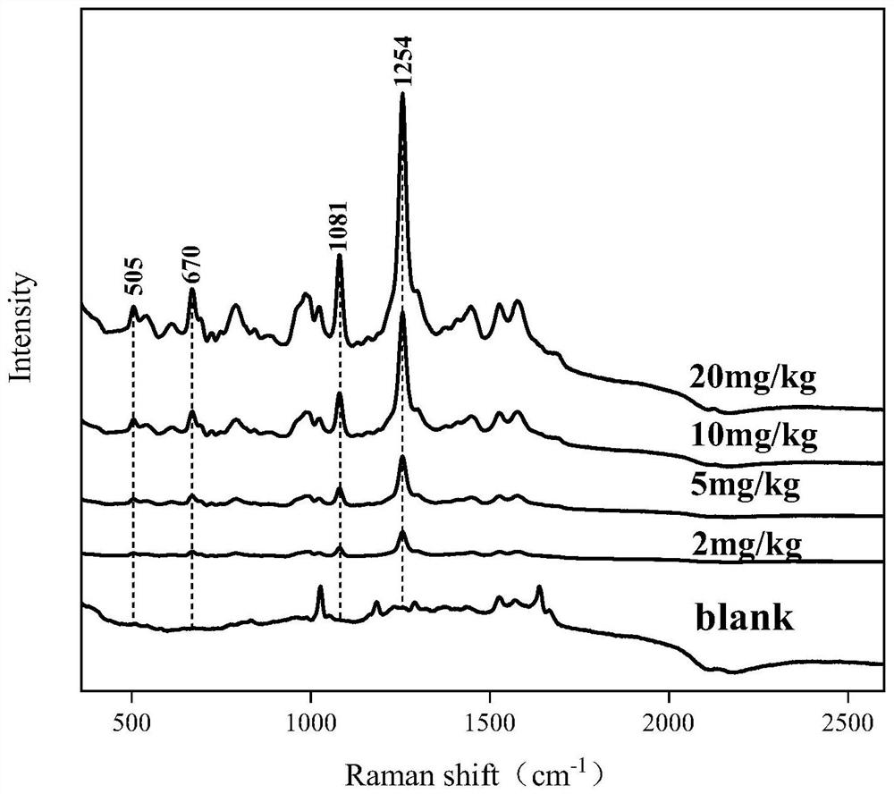 Method for rapidly detecting caine local anesthetics added in cosmetics