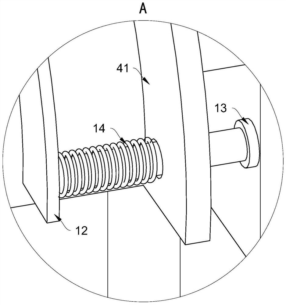 Prefabricated building grouting device