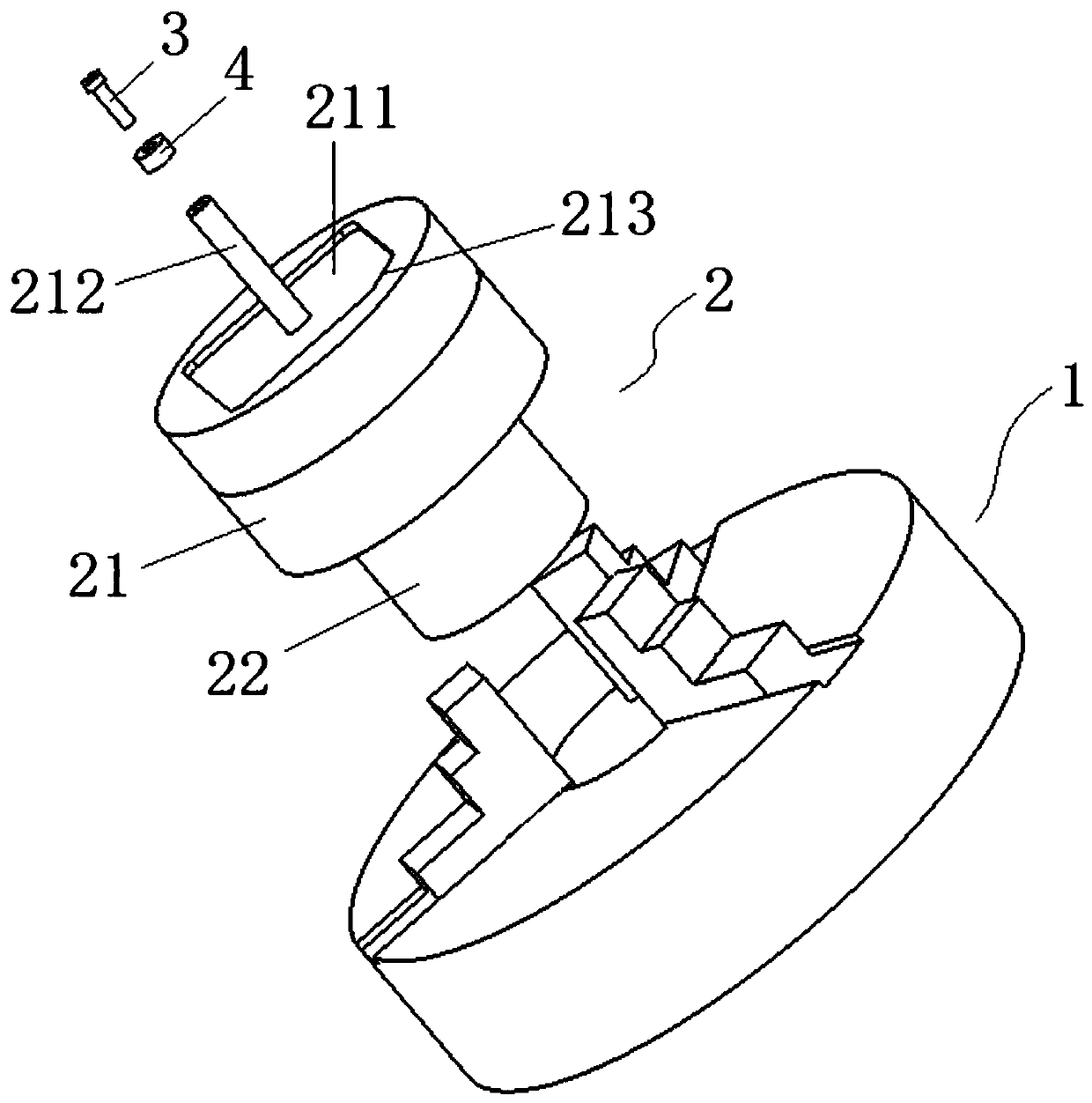 Tool clamp suitable for high-precision small part batched production