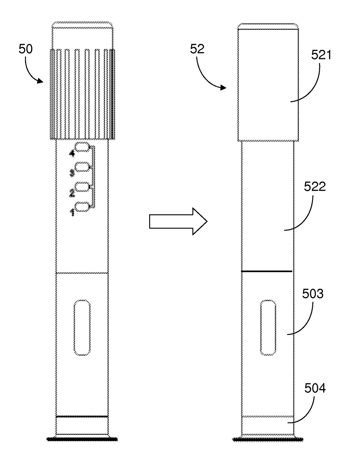 Method for developing parenteral therapeutic product with drug delivery device through clinical trial