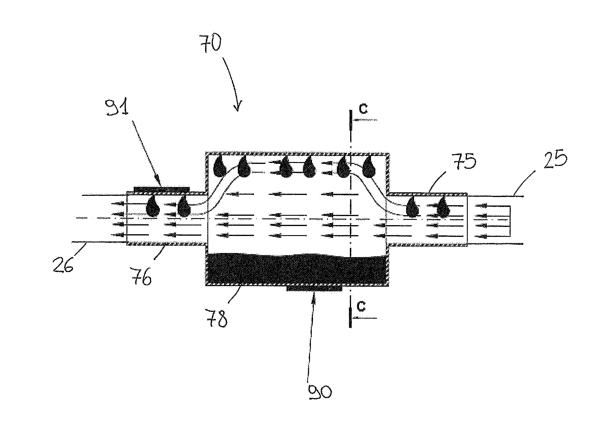 Convection and steam oven comprising a humidity detection and regulation system