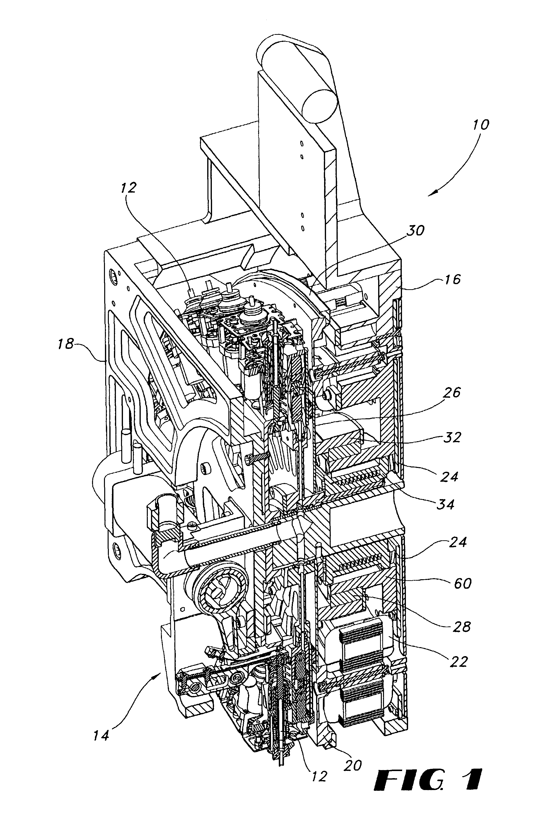 Cabeless interconnect system for pick and place machine