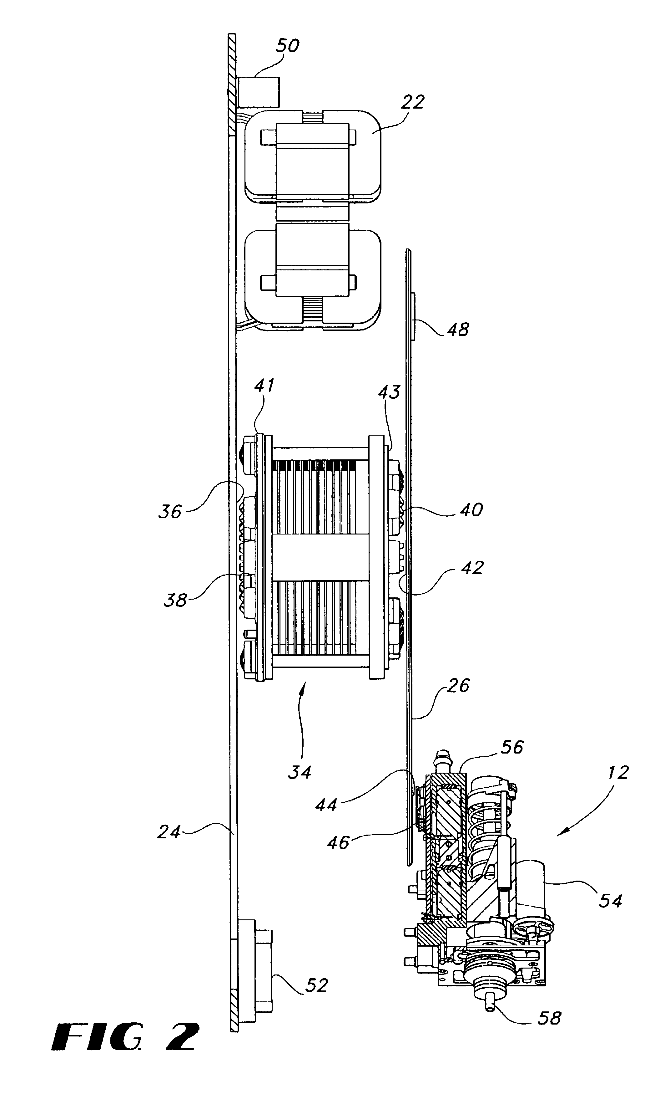 Cabeless interconnect system for pick and place machine