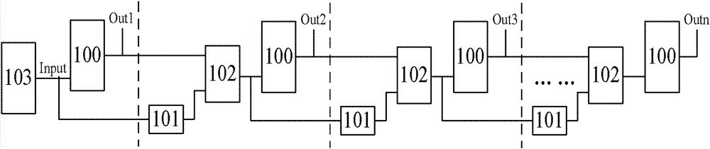 Measuring circuit for single-event transient pulse width