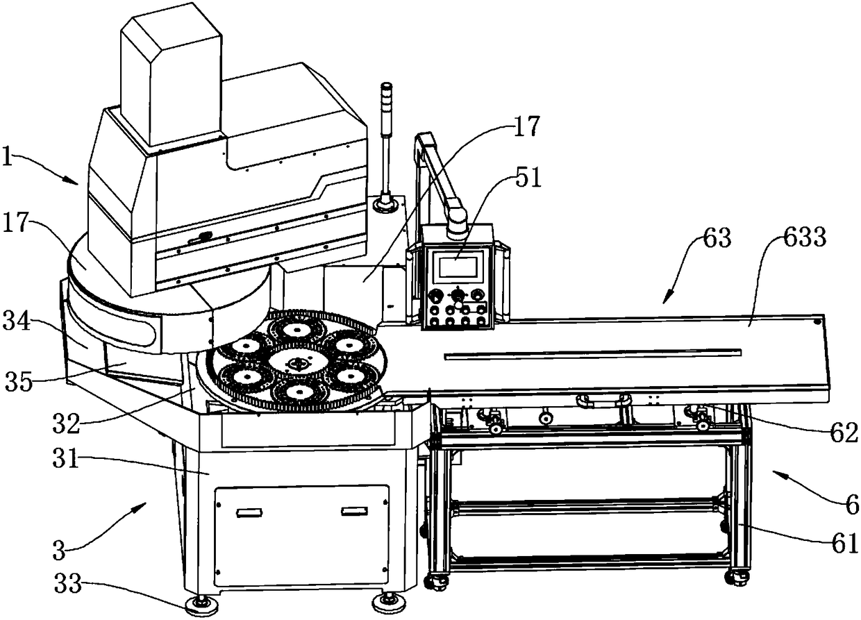 Double-sided grinding machine