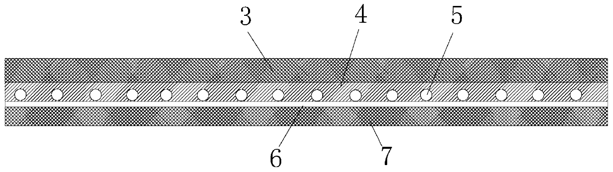 Integrated electric heating device