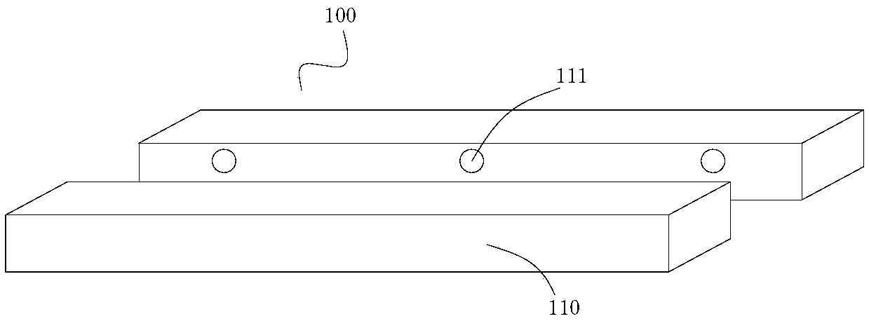 Guiding device and glass cutting system