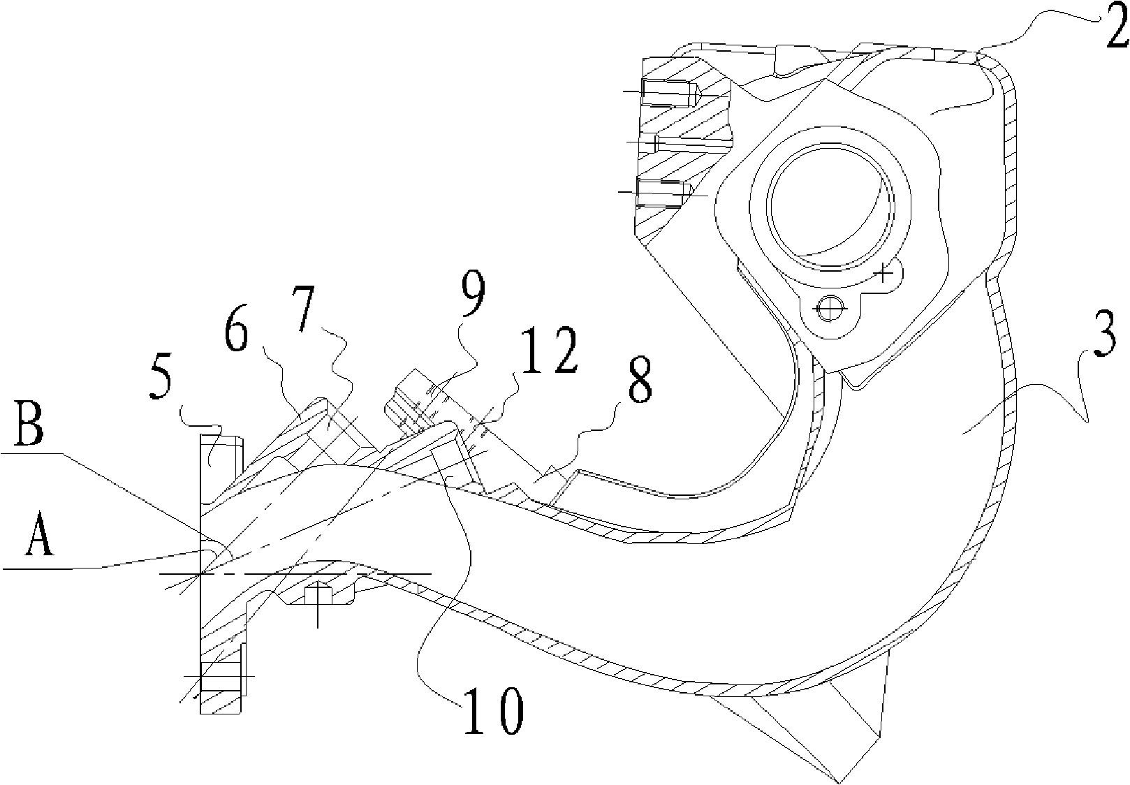 Double-fuel inlet manifold