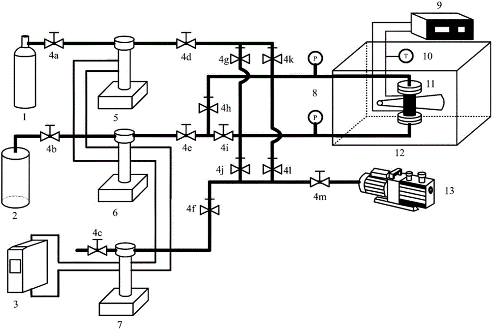 Device and method for measuring Sherwood number between gas and liquid in porous medium by applying CT (Computed Tomography)