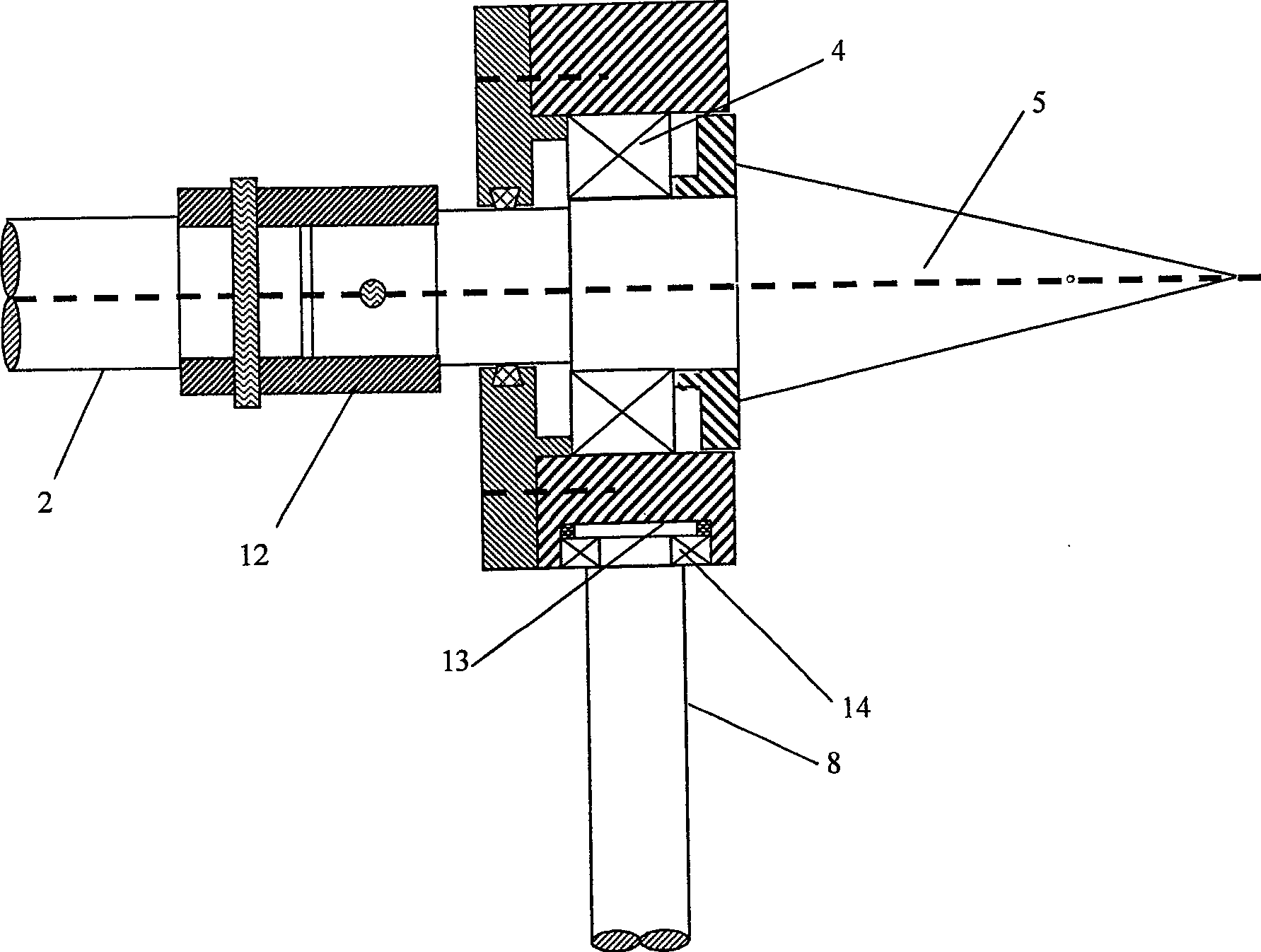 Excircle grinding type planar grinding machine