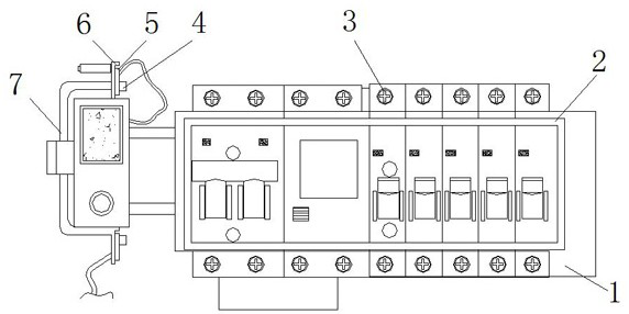 Home circuit fault self-test switch