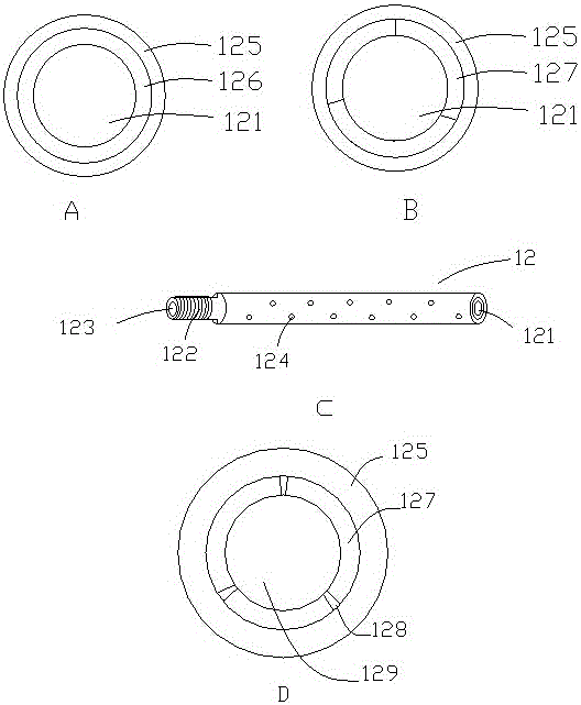 A heating device for smoking products