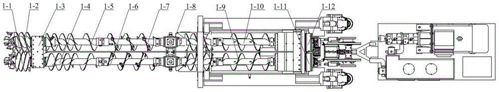 A double-drill full-hydraulic drill type pressure relief device and pressure relief method