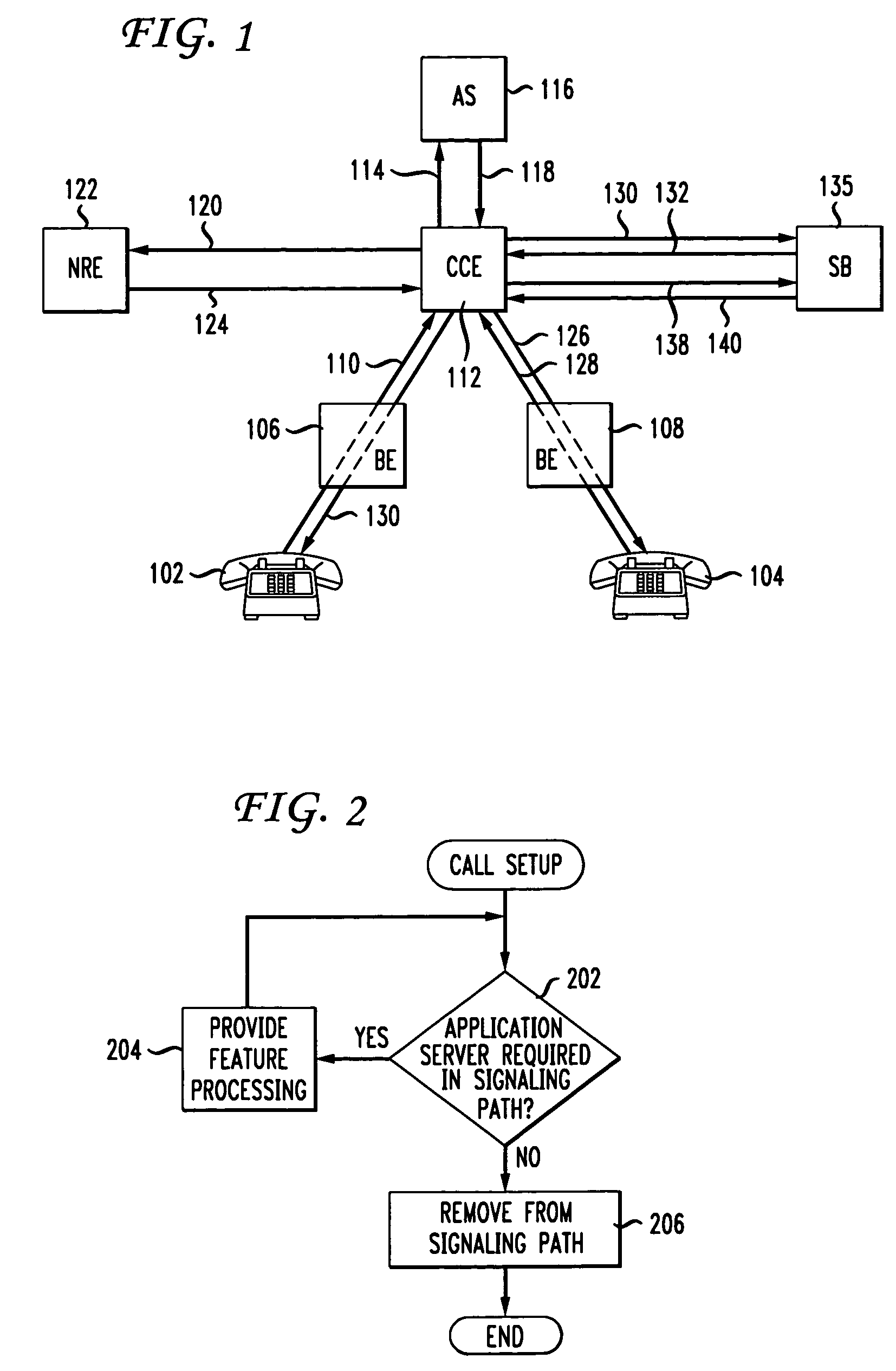 Call signaling in an IP network