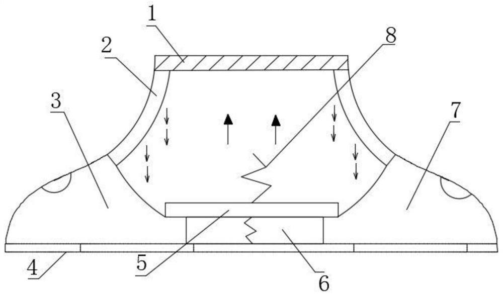 Internal circulation supply lamp