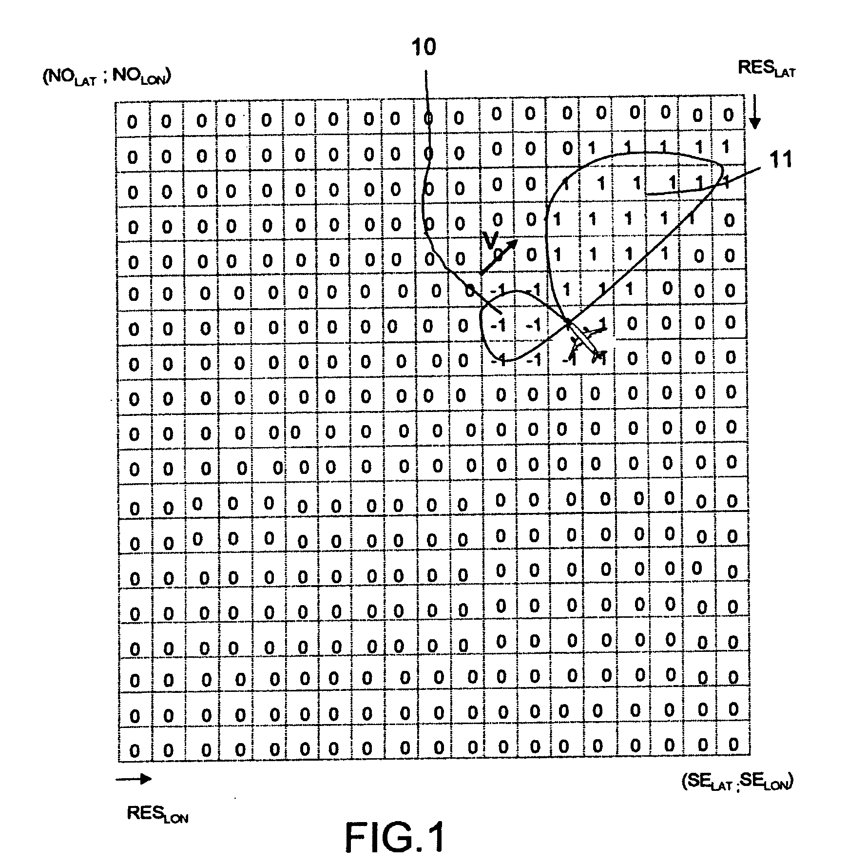 Method for Selecting Aircraft Access Point into a Lateral Free Eveolution Area