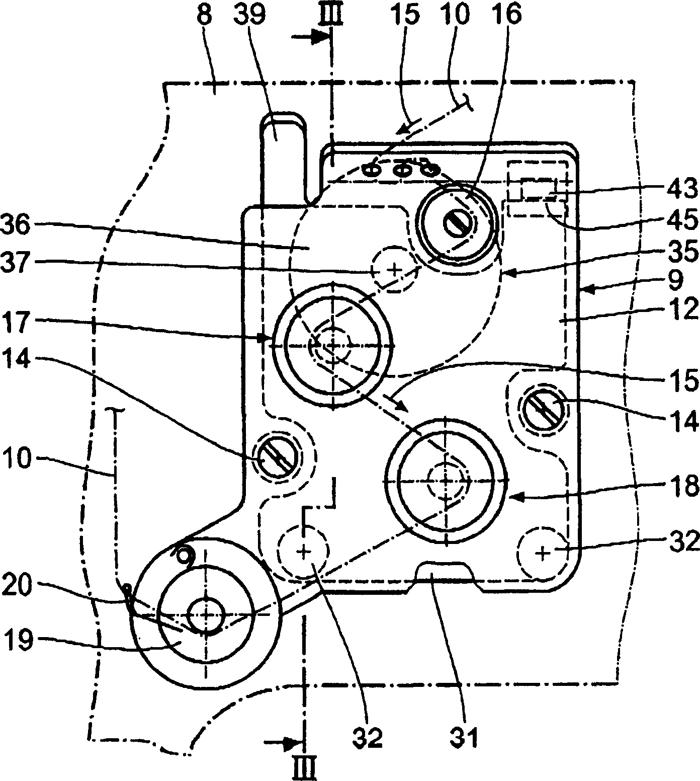 Thread tensioner for a sewing machine
