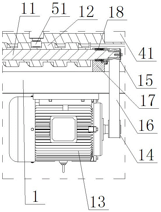 Express sorting machine comprising cam and worm for driving