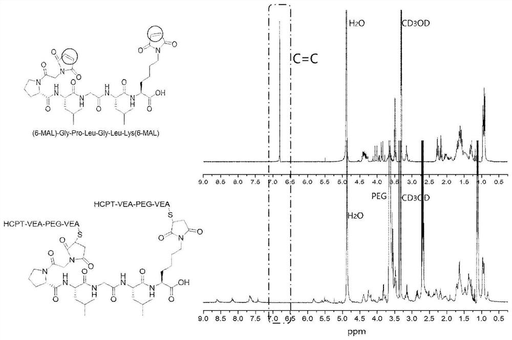 Preparation method and application of microenvironment response type polymer prodrug co-delivery gel system