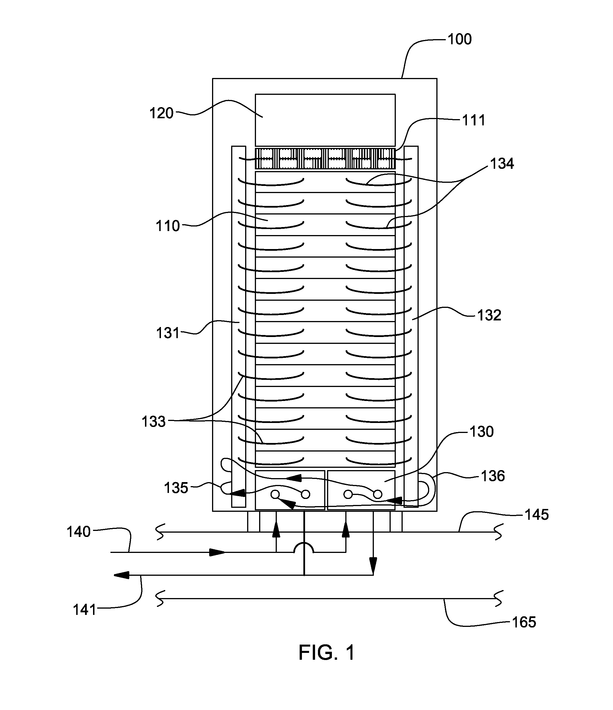 Heat sink structure with a vapor-permeable membrane for two-phase cooling