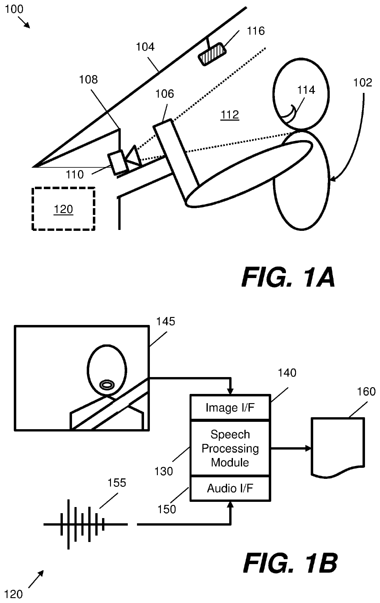 Automotive visual speech recognition