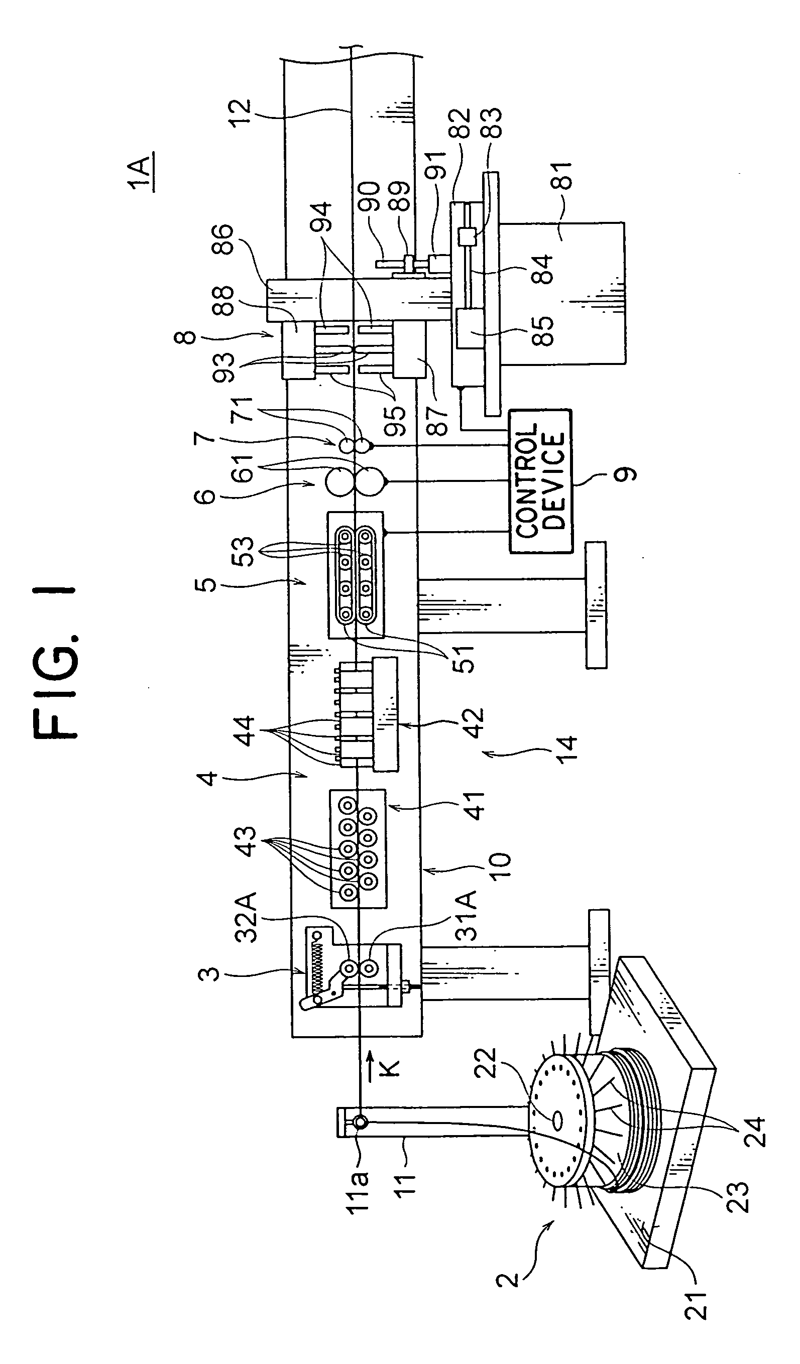 Electric wire delivery apparatus and electric wire sizing-cutting apparatus including the same