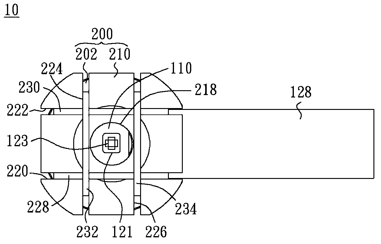 Three-axis test socket and test system thereof