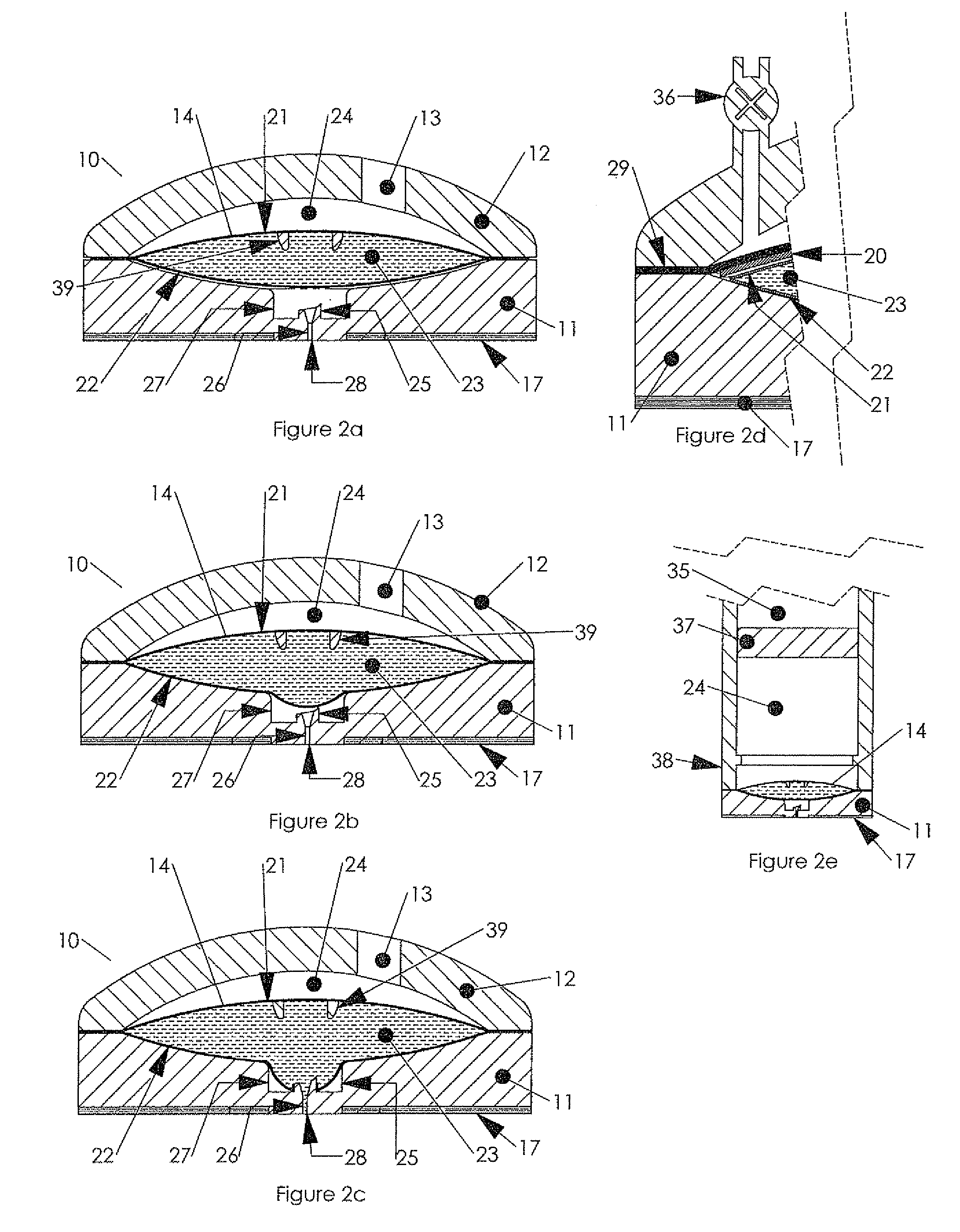 Hypodermic drug delivery reservoir and apparatus