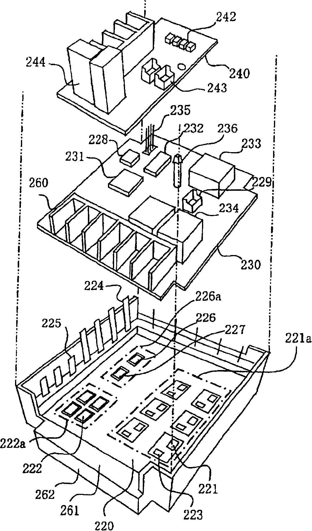 Refrigerating apparatus and an inverter device used therein