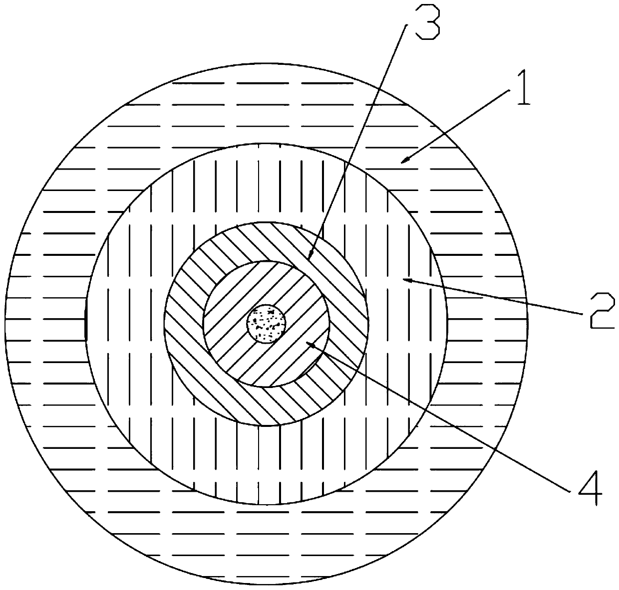 Method for realizing water plugging of immovable string of high-water-cut oil well