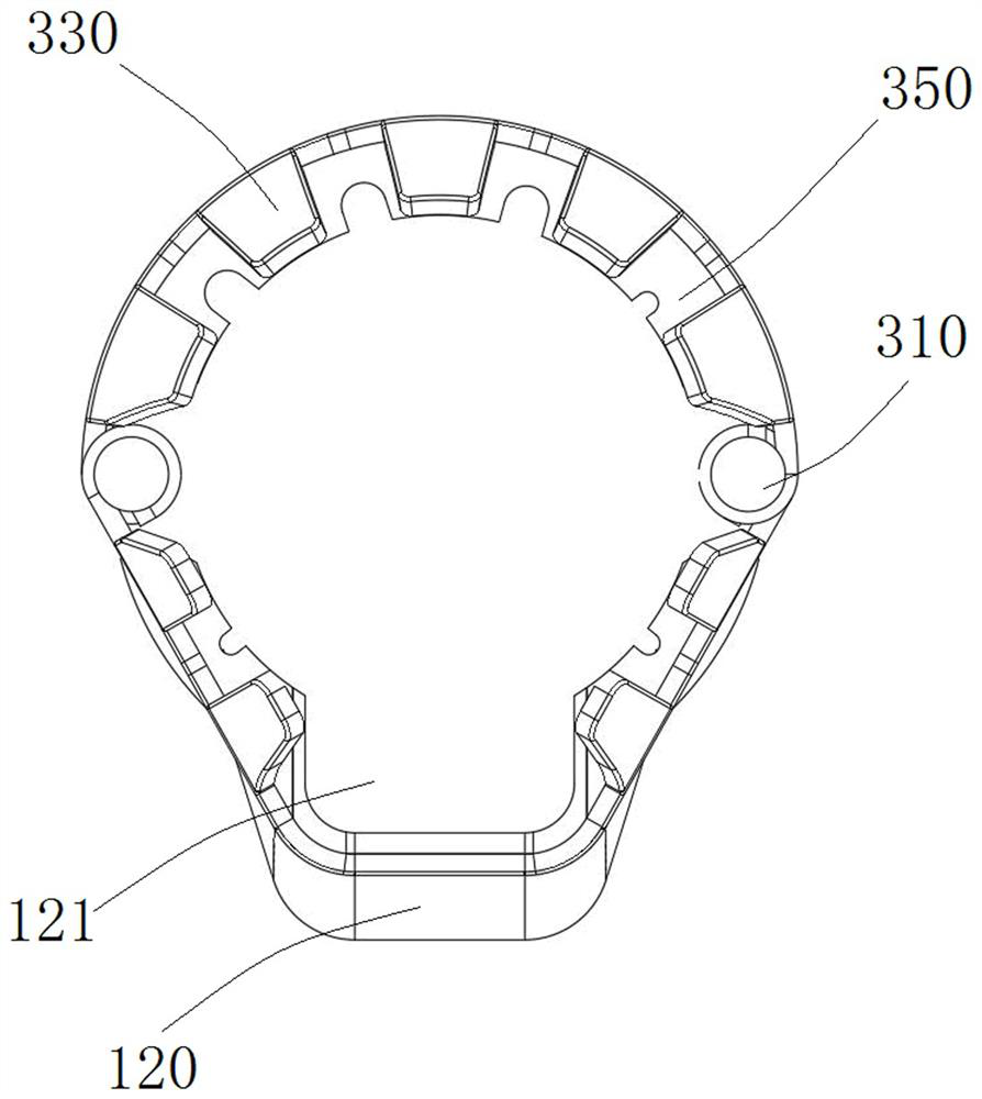 Duplex cable protector with rubber