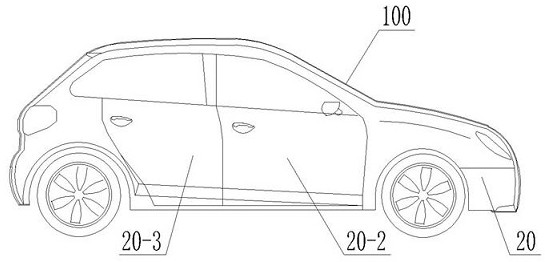 Vehicle-mounted heating system for separating and melting thick ice layer