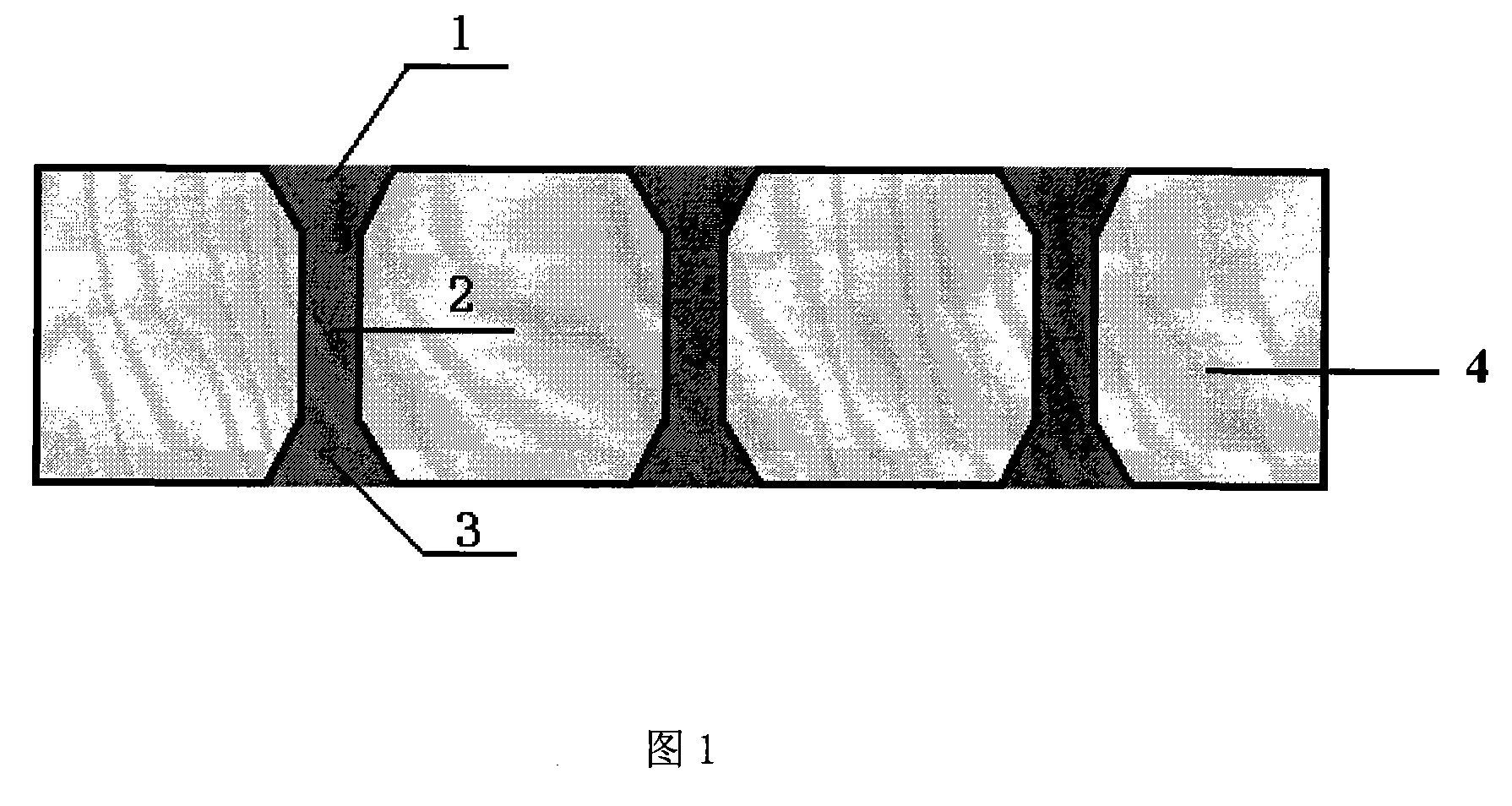 Vertical interconnecting through-hole for three-dimensional systematic encapsulation, and preparation thereof