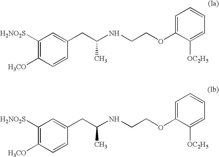 Process for preparing R- and S-isomers of (R)-5-(2-( (2-(2-ethoxyphenoxy) ethyl) amino) propyl) -2-methoxybenzenesulfonamide