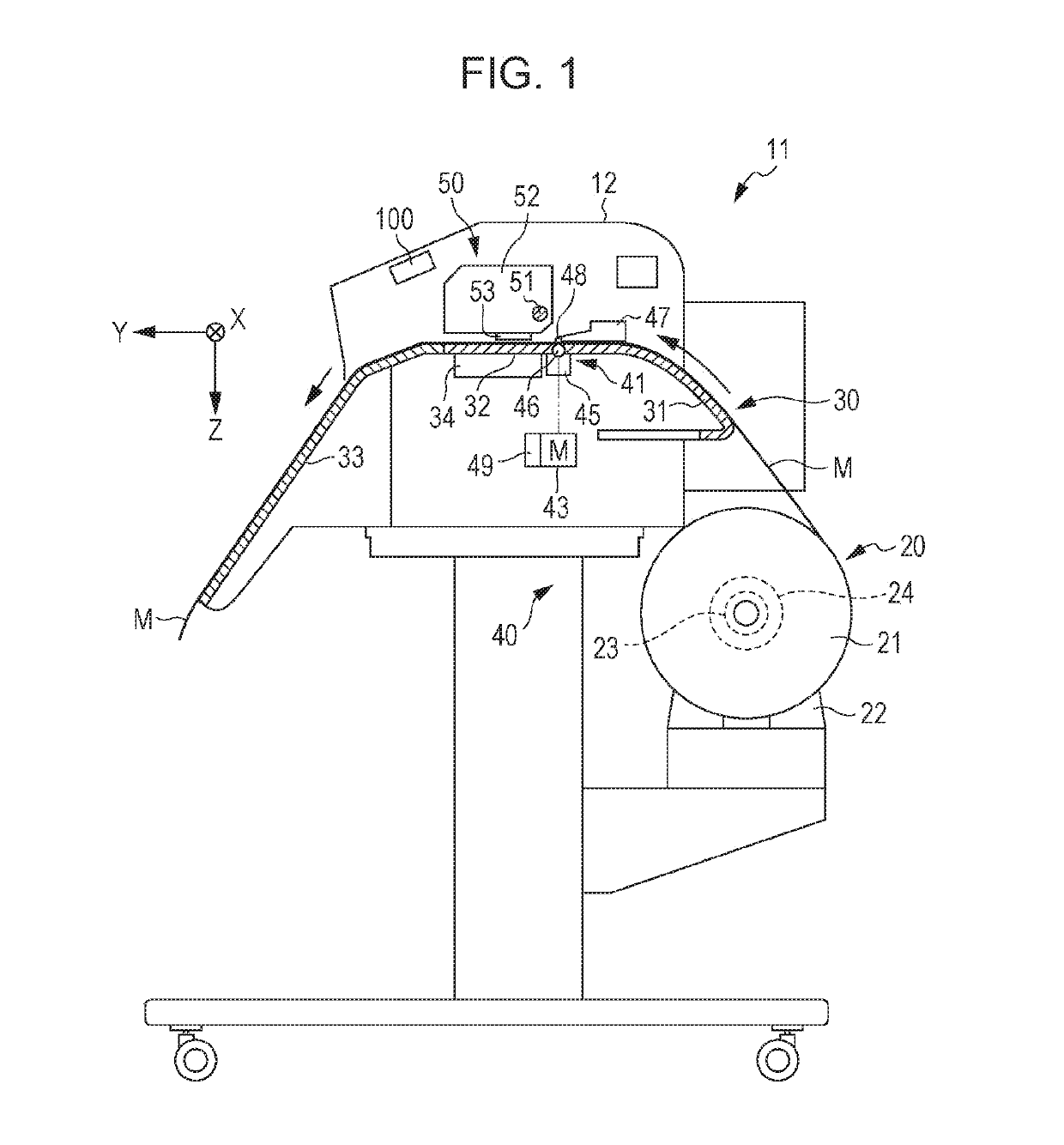 Transport apparatus and printer apparatus