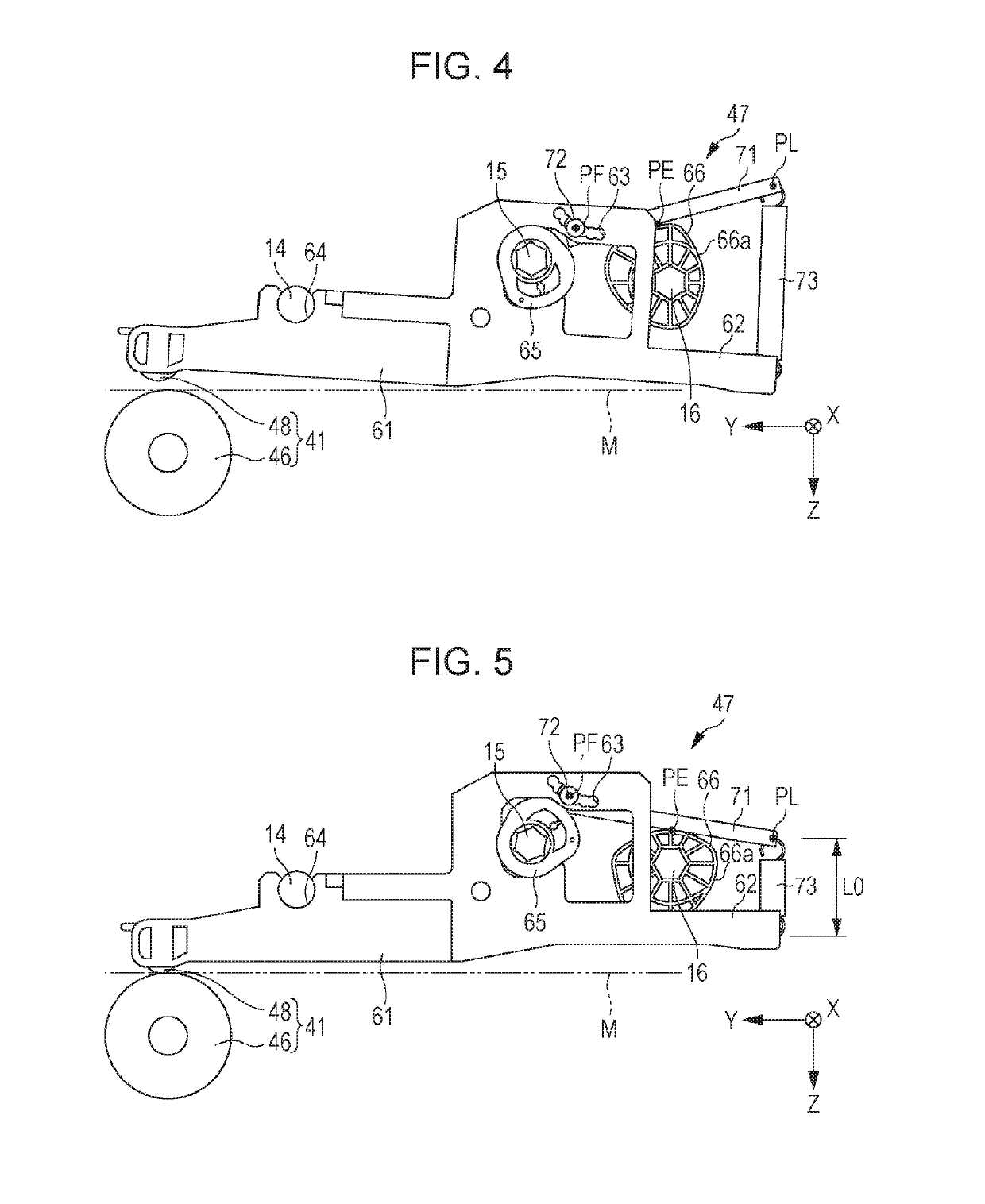 Transport apparatus and printer apparatus