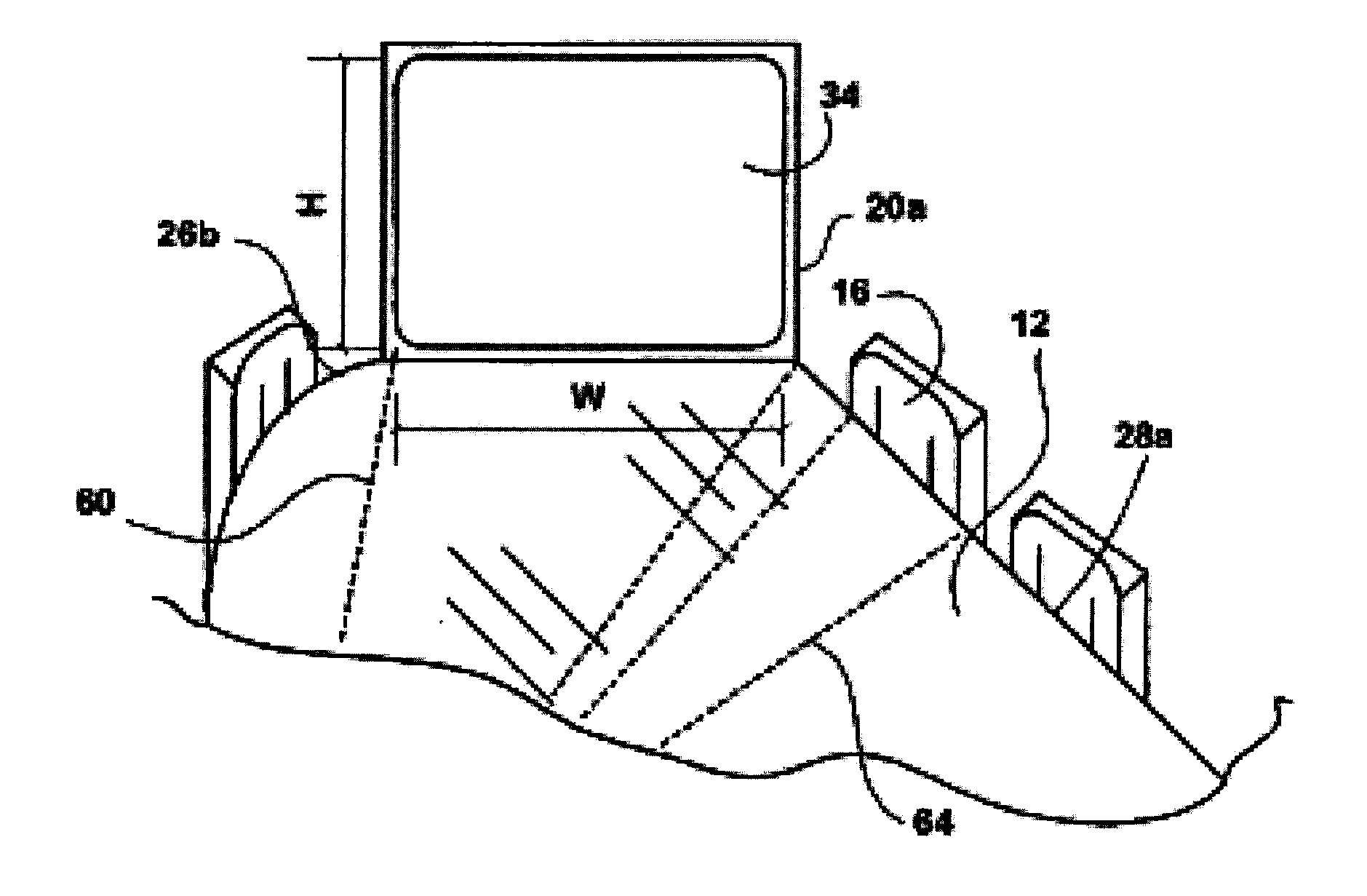 Multi-Use Conferencing Space, Table Arrangement and Display Configuration