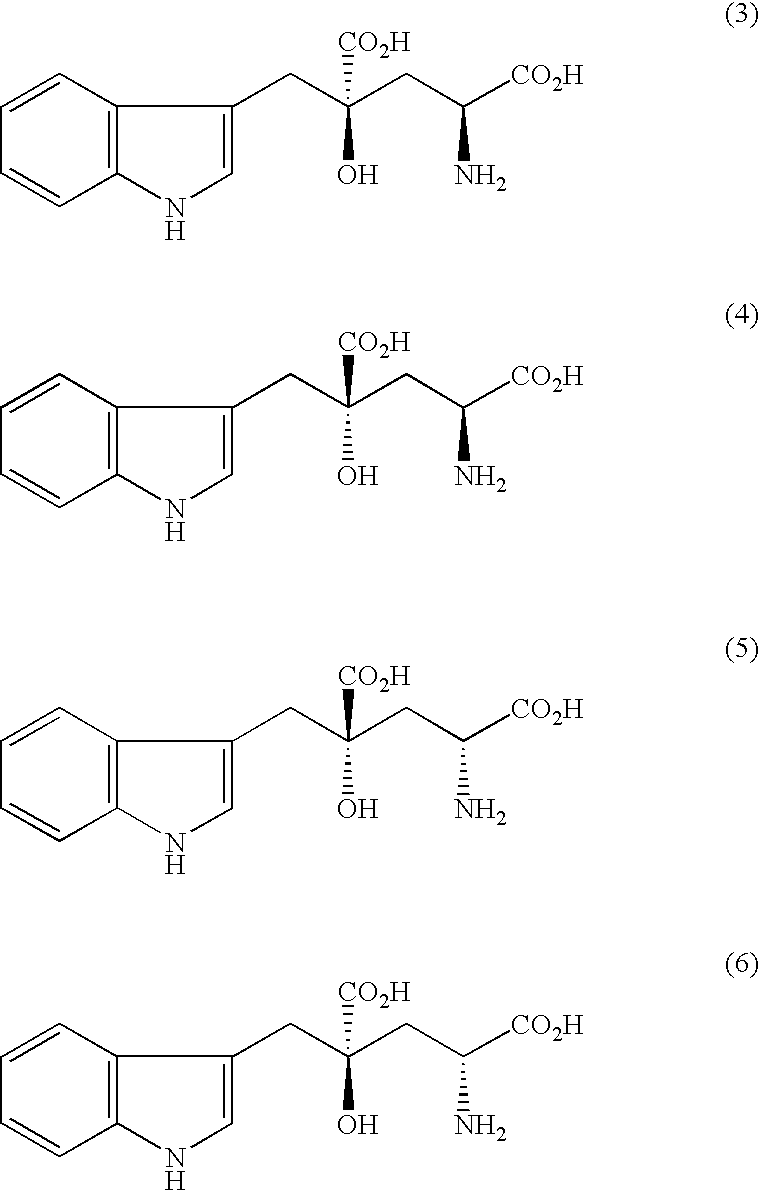 Organic amine salts of glutamic acid derivatives and their application