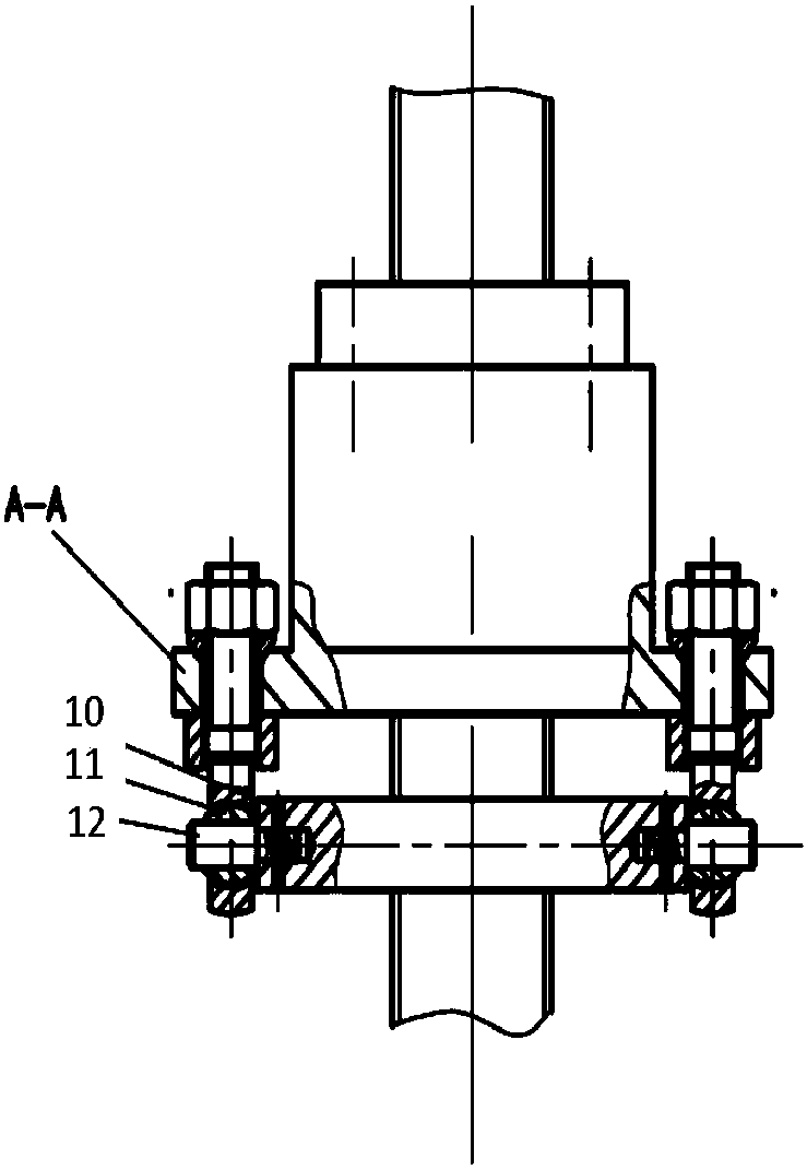 A floating nut mechanism