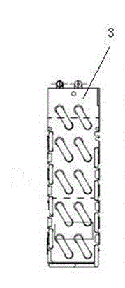 Fin type evaporator and refrigerator with the same