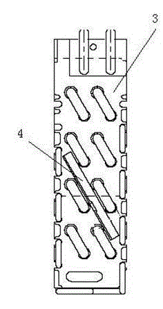 Fin type evaporator and refrigerator with the same