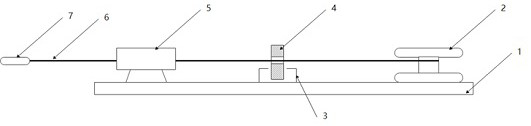 In-vitro cardiac pacemaker wire fixing inspection device